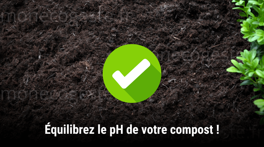 photographique illustrant le second conseil pour composter des agrumes : équilibrer le PH de son compost.